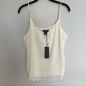 NWT lace tank Rachel Zoe